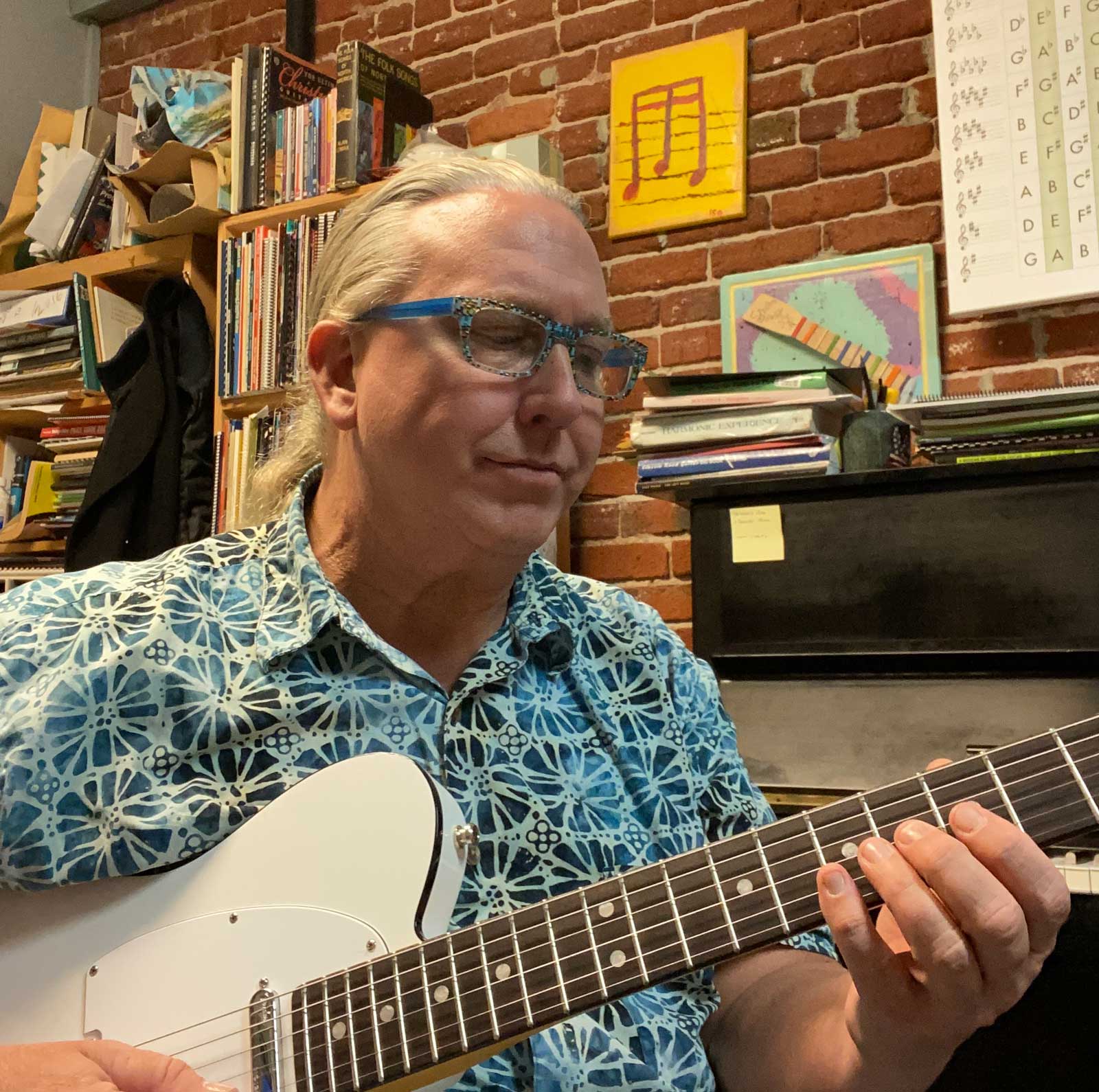 J. Shelby — guitarist, teacher, and director of 851 Music Studio